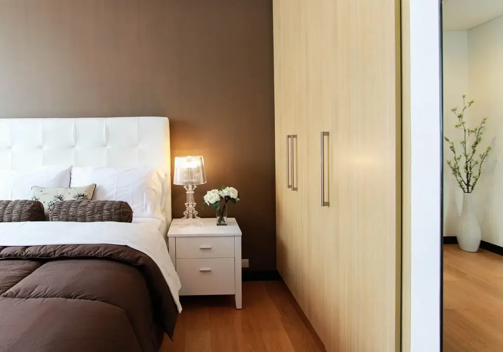 Elegant guest bedroom at Elta Condo in Clementi, offering a comfortable and stylish space for visitors