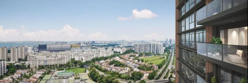 Panoramic View From Elta Clementi Avenue 1 Top Residential District